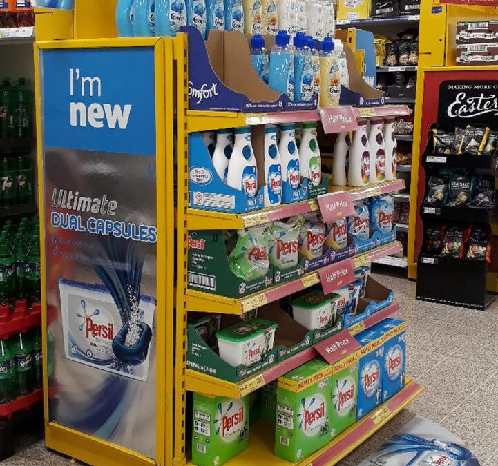 Mirrorboard Aisle Ends