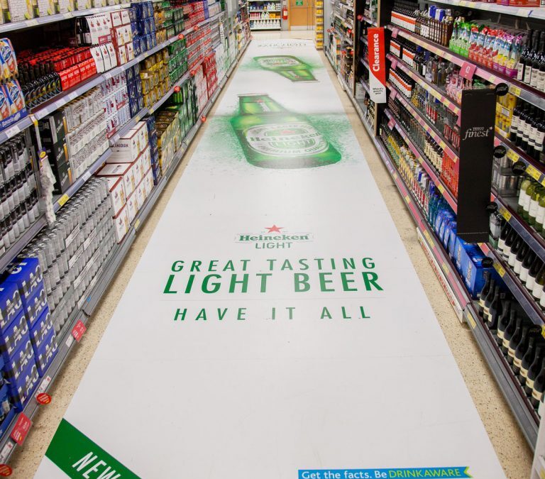 The Heineken Light Retail Print Campaign Roll-out