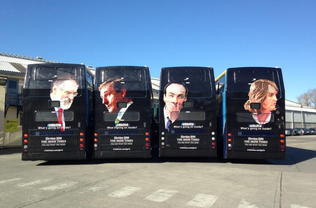 Quirky Candidate Bus Rears for the Extra Push.