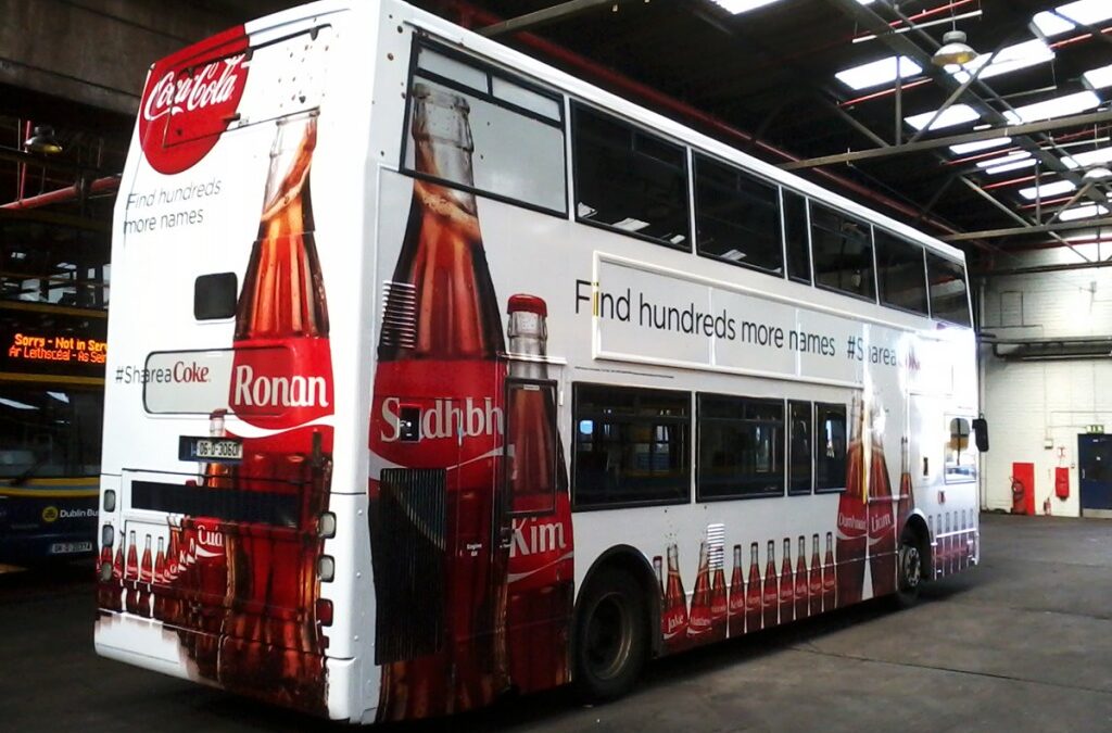 Coke Bus Wrap