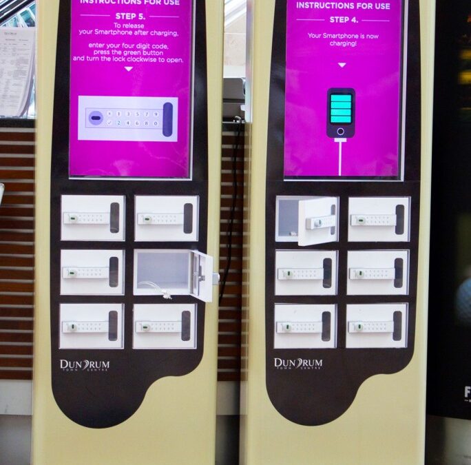 All New Digital Display Charging Pods