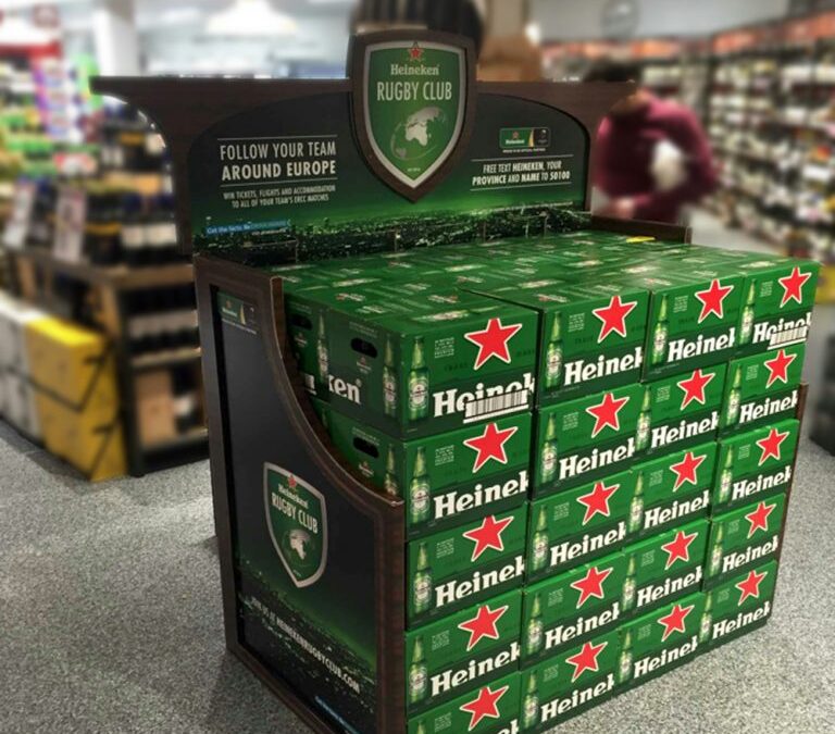 Instore Theatre Display for Heineken