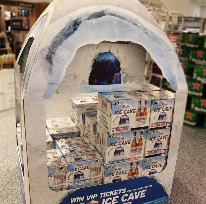 Coors Light Ice Cave special build