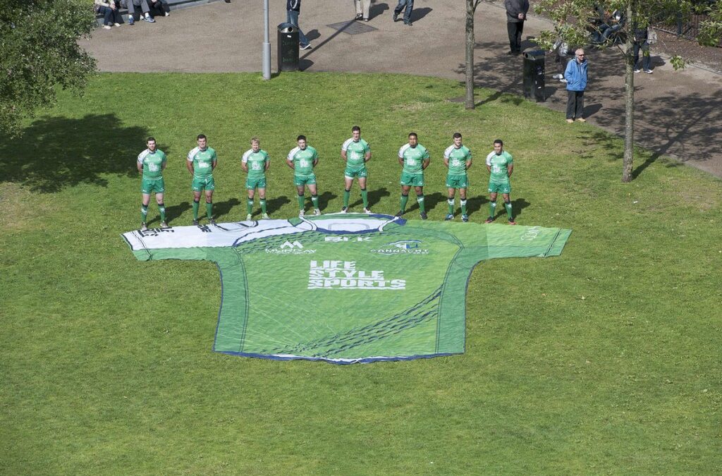 Connacht Rugby Giant Jersey print